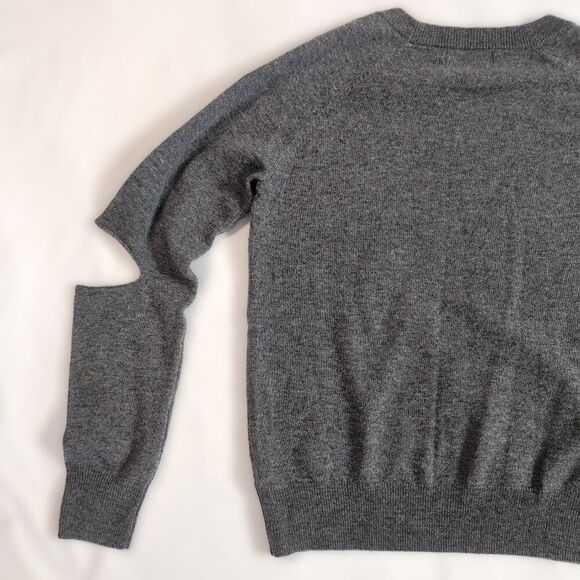 n:PHILANTHROPY Joelle Elbow Cutout Wool/Cashmere Sweater - Picture 7 of 10